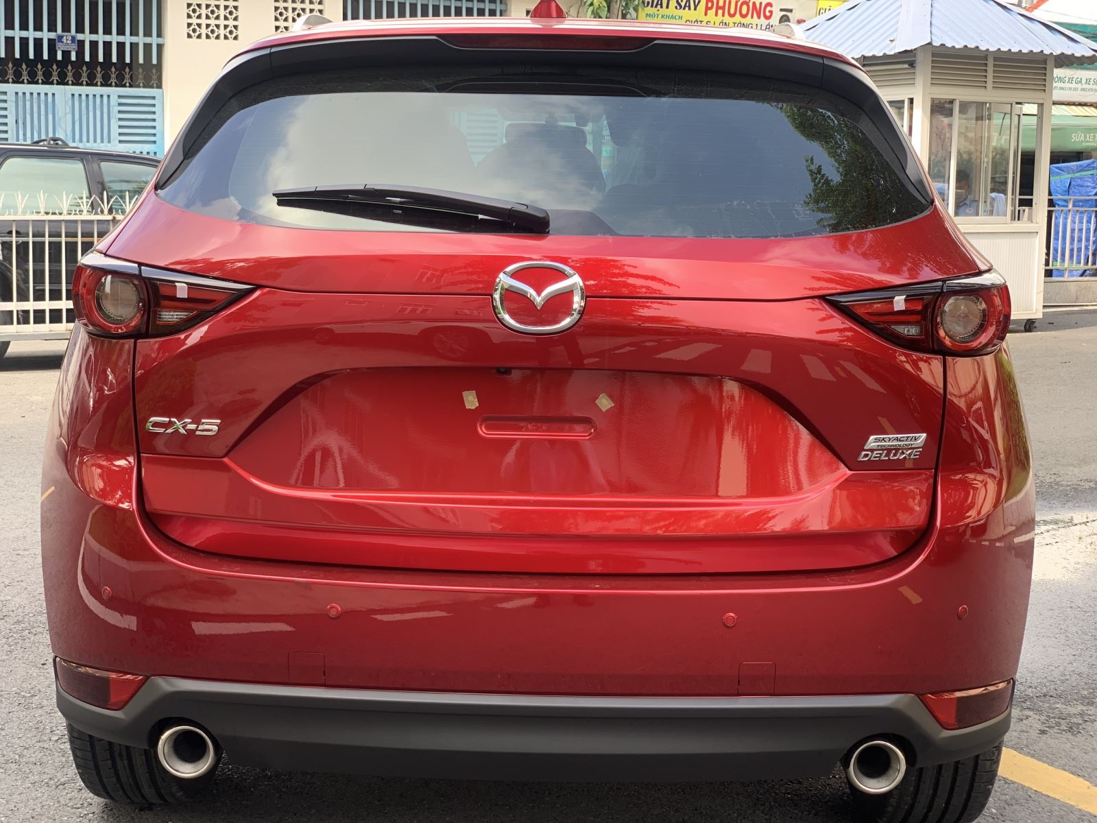 đuôi xe Mazda CX-5 2021.