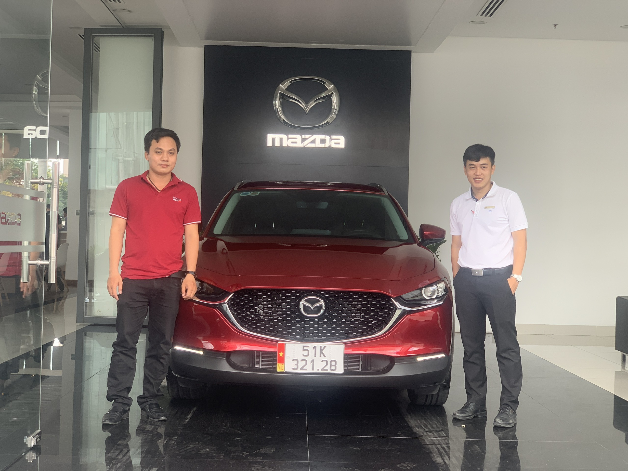 2022 Mazda Cx5 Công ty Xây dựng TK& XD Tân Phong giao xe về Nha Trang