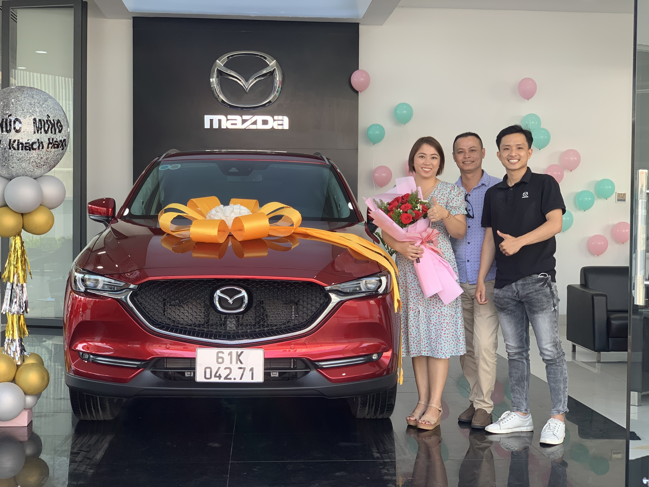 Mazda Cx5 2.5 Signature Premium AWD về tay chị Trinh Bình Dương